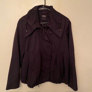 ESPRIT - ZIP/BUTTON FRONT BOMBER JACKET